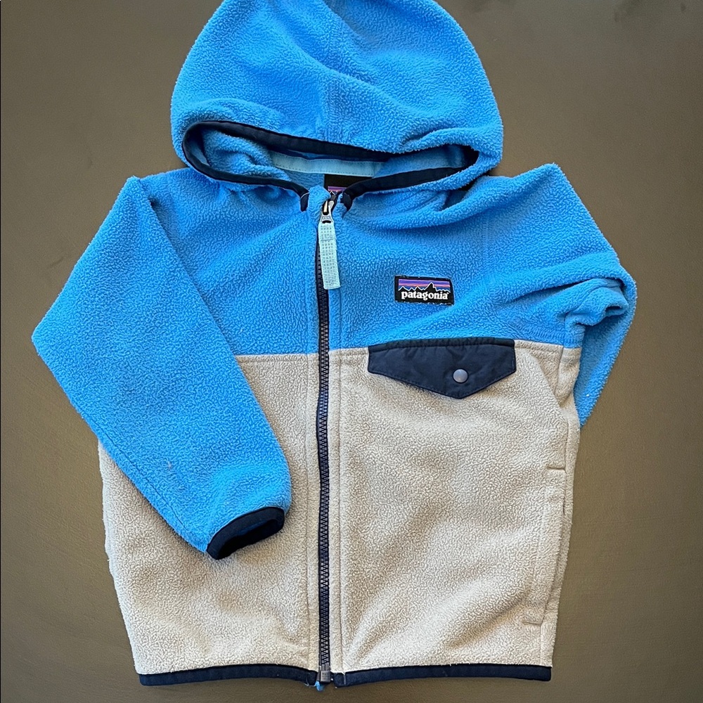 Patagonia Micro D Snap-T fleece jacket, 12-18 months